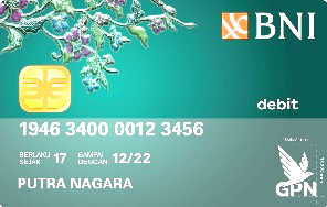 Kartu Debit BNI GPN | BNI